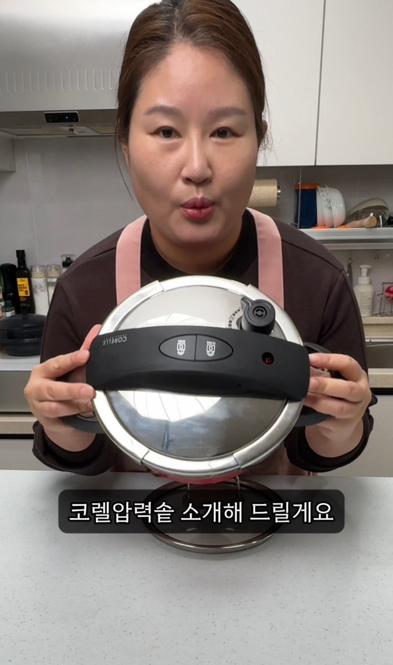 코렐 미니 압력솥 상세소개 및 세척방법