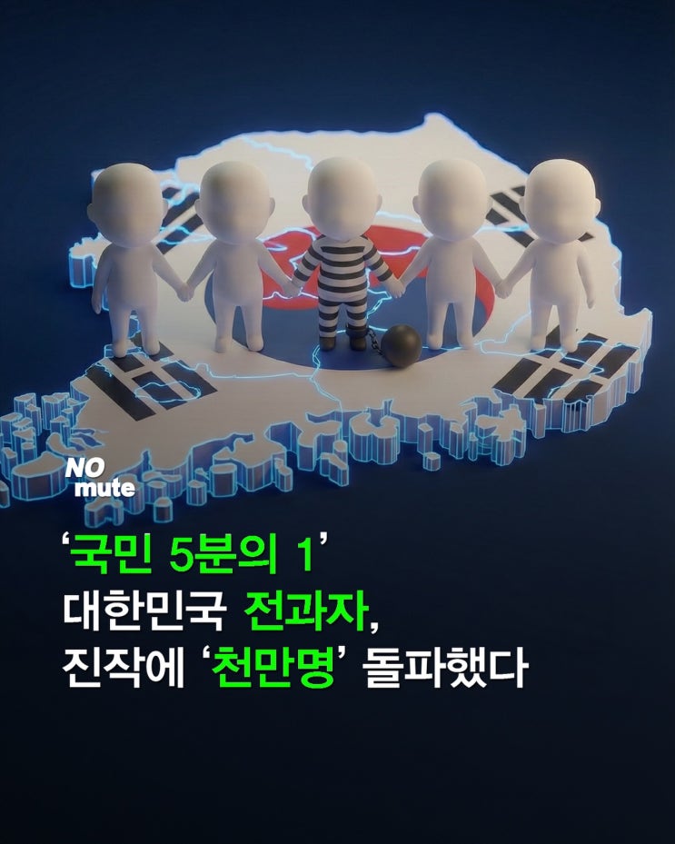  전과자 1000만명 시대, 내 옆자리 동료도?