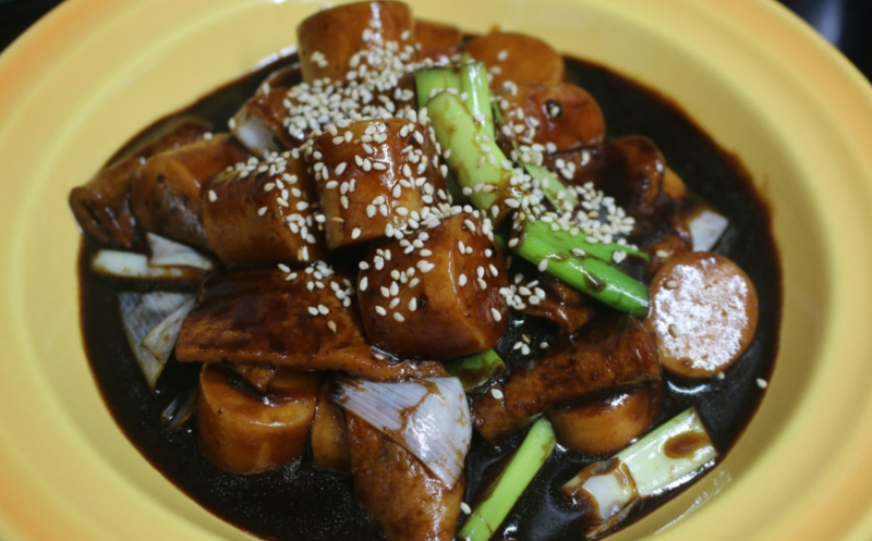 뚝딱 만드는 어린이 짜장떡볶이 레시피 아이 간식 만들기