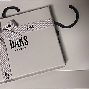 아빠 효도 선물 추천｜닥스 남성 반지갑 바넷 엠보 DD 패턴 후기