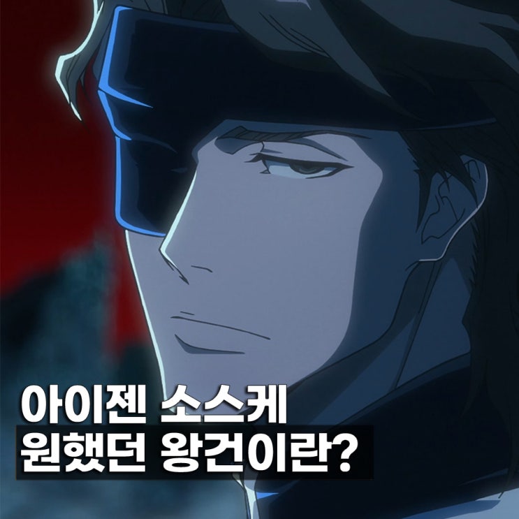  블리치 아이젠이 가지고 싶었던 왕건이란?
