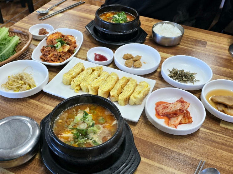  제주 그라벨호텔 근처 히밥추천 맛집 외도회관 차돌찌개정식 후기