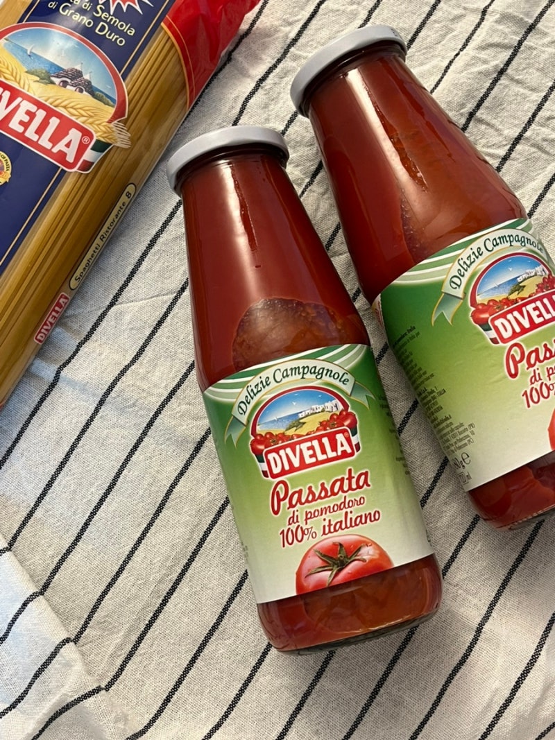 DIVELLA l 디벨라 토마토 퓨레 : 초간단 토마토 파스타