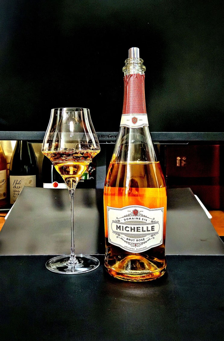  [로제스파클링] 도멘 생 미셸 브뤼 로제 NV Domaine Ste. Michelle Brut Rose NV 미국 워싱턴 스파클링 와인 리뷰
