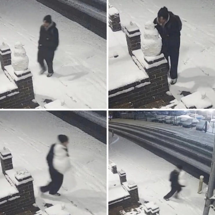  겨울에 나타난 눈사람 도둑.jpg