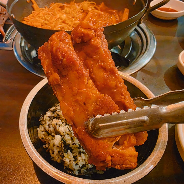  매운 등갈비 맛집 담산 마곡점 마곡점심저녁 단체모임회식 장소 추천