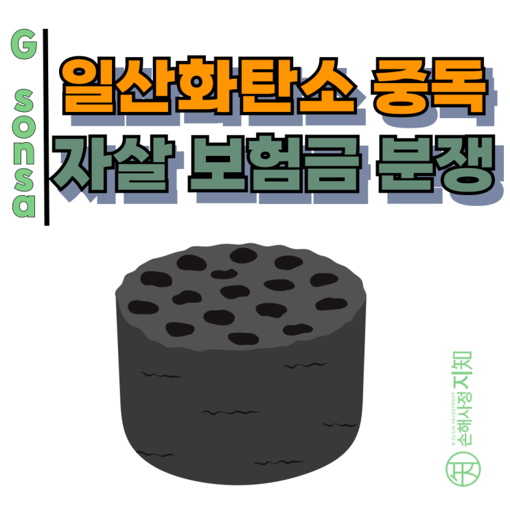  일산화탄소 중독 자살 보험금 분쟁, 번개탄이 있었다고 무조건 면책일까요? - [소비자보호원 분쟁조정사례]
