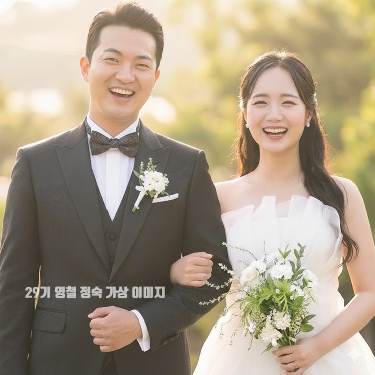 “이 사진 실화?” 나는솔로 29기 영철·정숙 결혼설