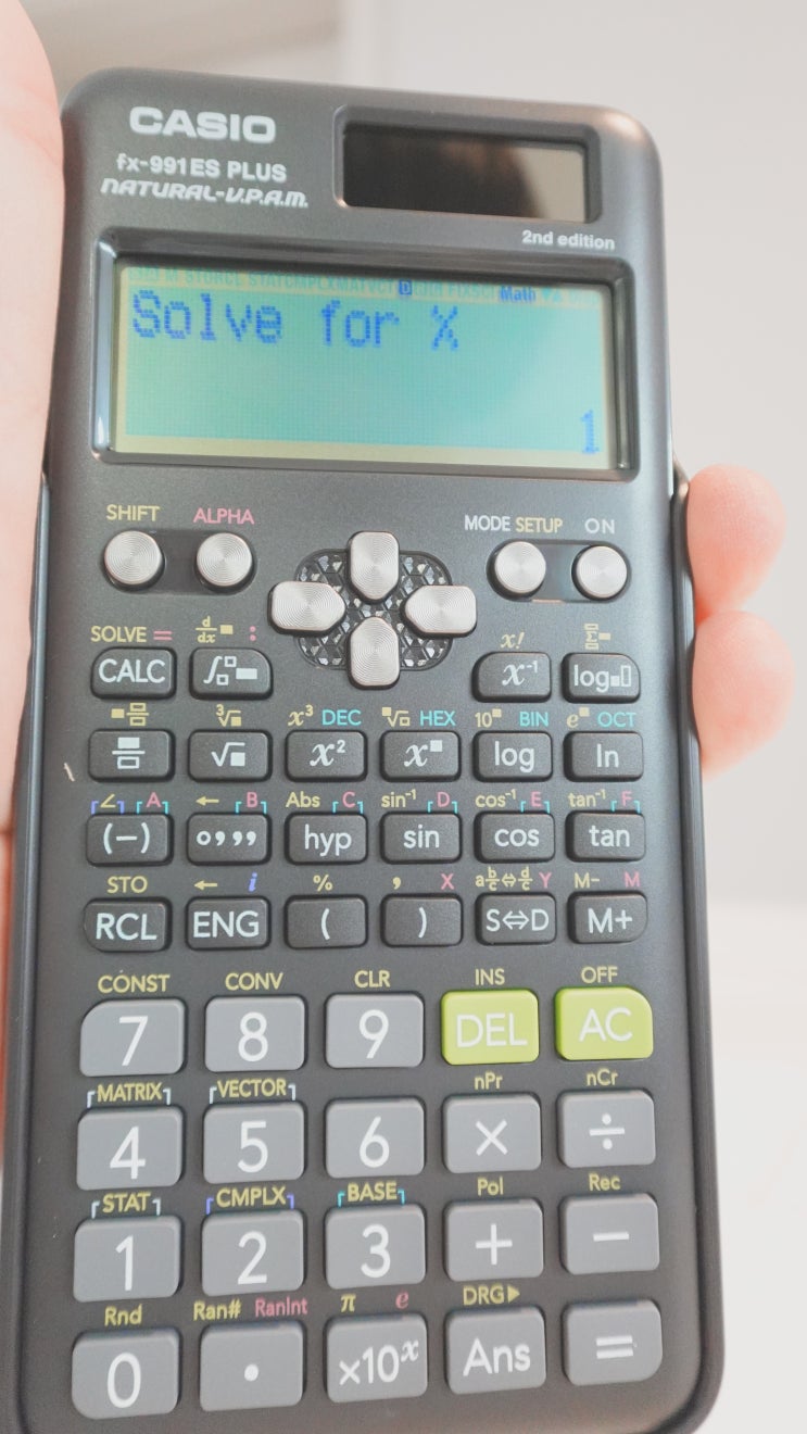  10년 차 공대남편이 소개하는 카시오 FX-991ES PLUS 2와 정품 가죽 파우치 출시 소식