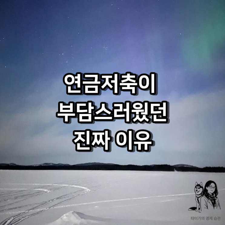  ISA를 먼저 선택한 이유, 수입이 고정되지 않았던 N잡러의 판단