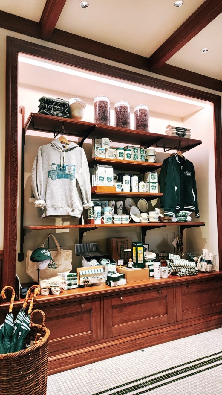  { 코엑스} 랄프스커피(Ralph's coffee) 파르나스몰점 오픈/익스클루시브 폴로베어 무드등