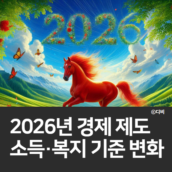  2026년 경제 제도, 뭐가 달라질까