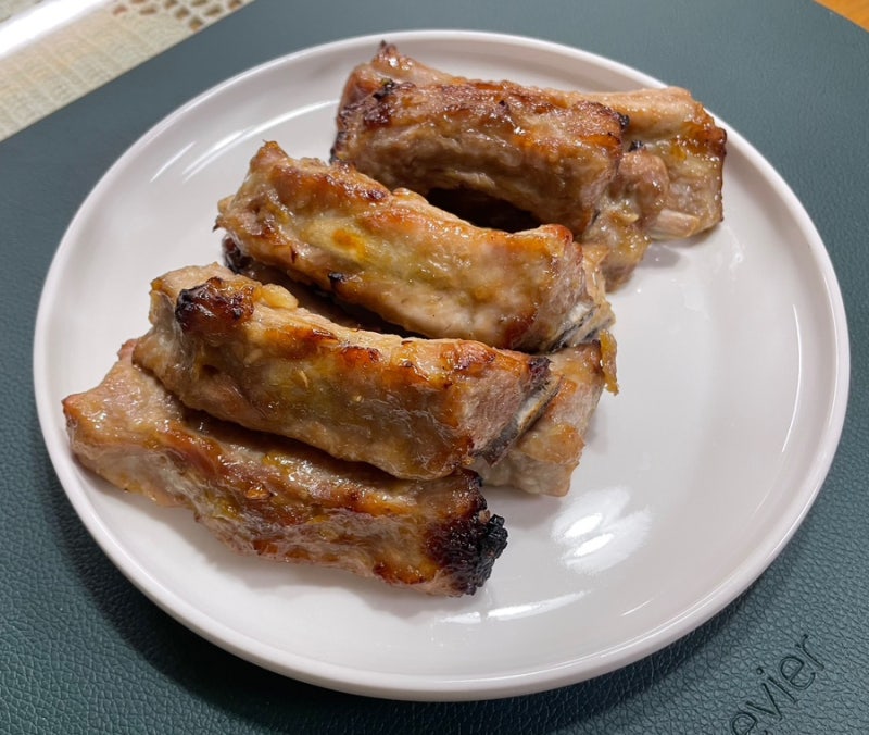 겉바속촉 간장 등갈비구이 양념 레시피 에어프리이어로 간편하게 요리