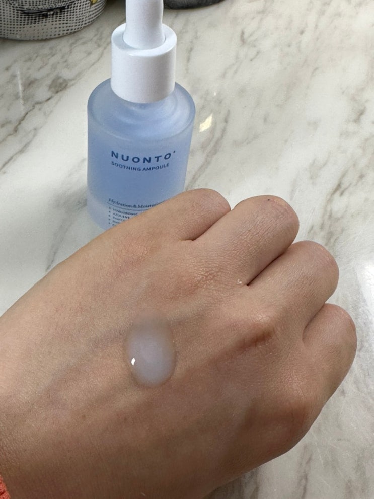  속건조 진정앰플 찾는다면, 누온토 수딩앰플