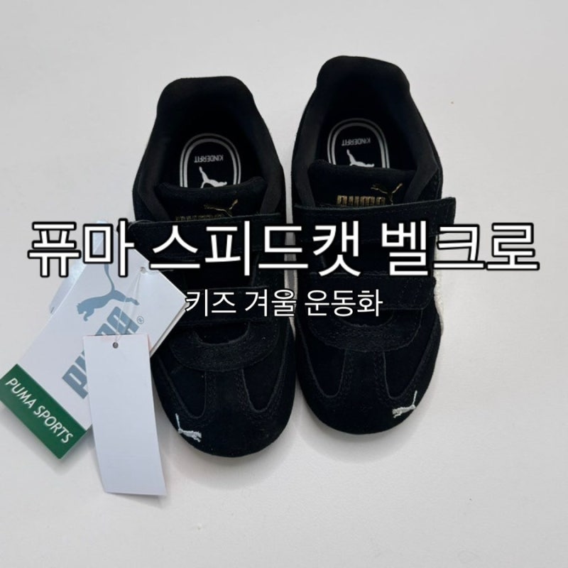 퓨마 스피드캣 베이비 벨크로, 겨울신발로 추천