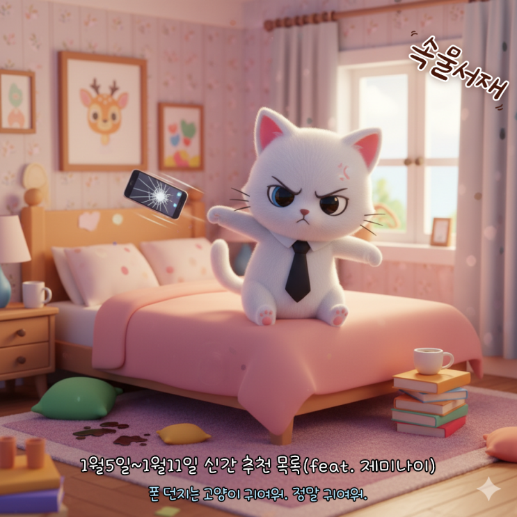  2026년 1월 2째주 신간 목록(feat. 제미나이)
