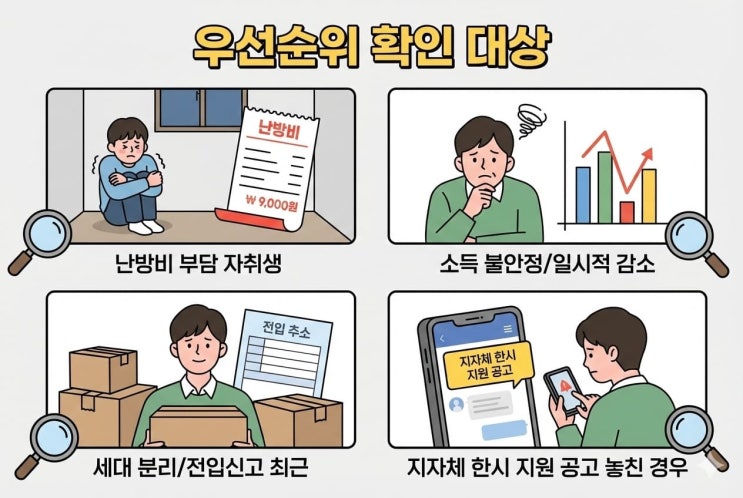  청년 난방비 지원금 신청 대상 조건부터 서류까지 한번에 알아봐요