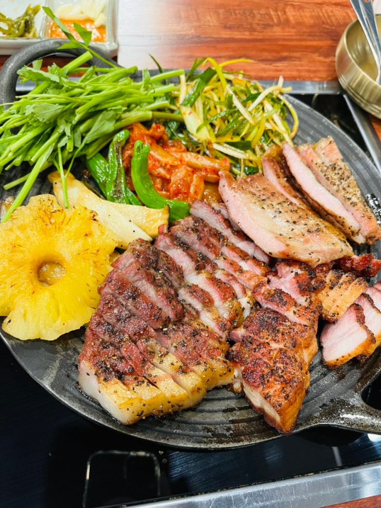  구미 맛집 금리단길 화육아사도 초벌되어 나와 아이랑 가족외식
