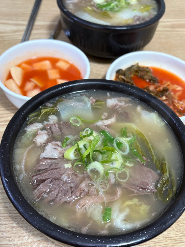  [인천/송림]미추홀구 블루리본 8년 연속받은 단골식당 해장국 설렁탕만 판매하는 해장국집(가게이름도 해장국집)