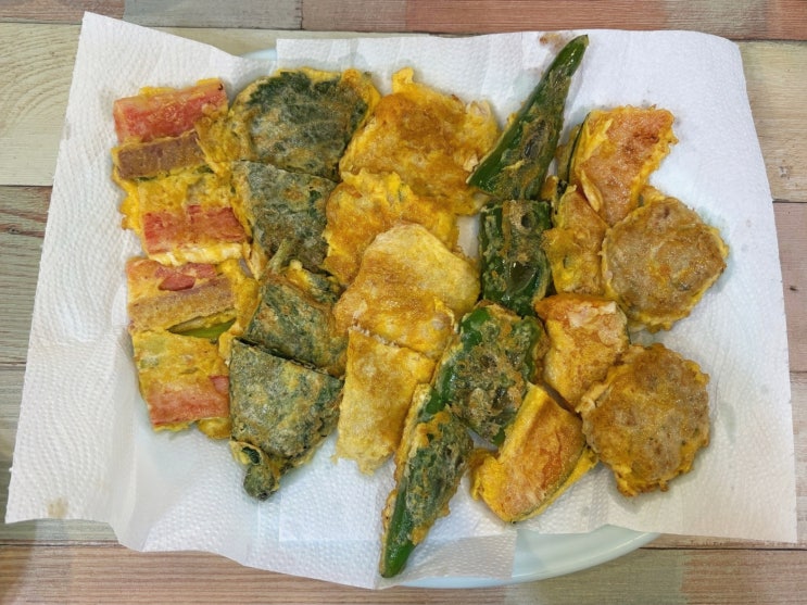  중곡동 전집 추천 팔도부침나라 중곡시장 맛집