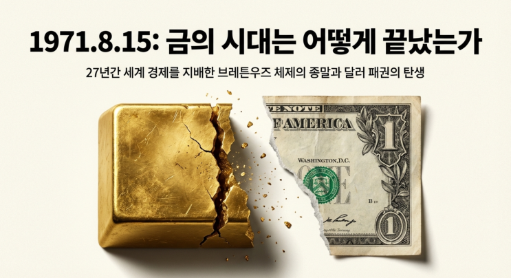  14. 금본위제 몰락과 달러 기축통화의 탄생, 1971년 닉슨 쇼크의 모든 것