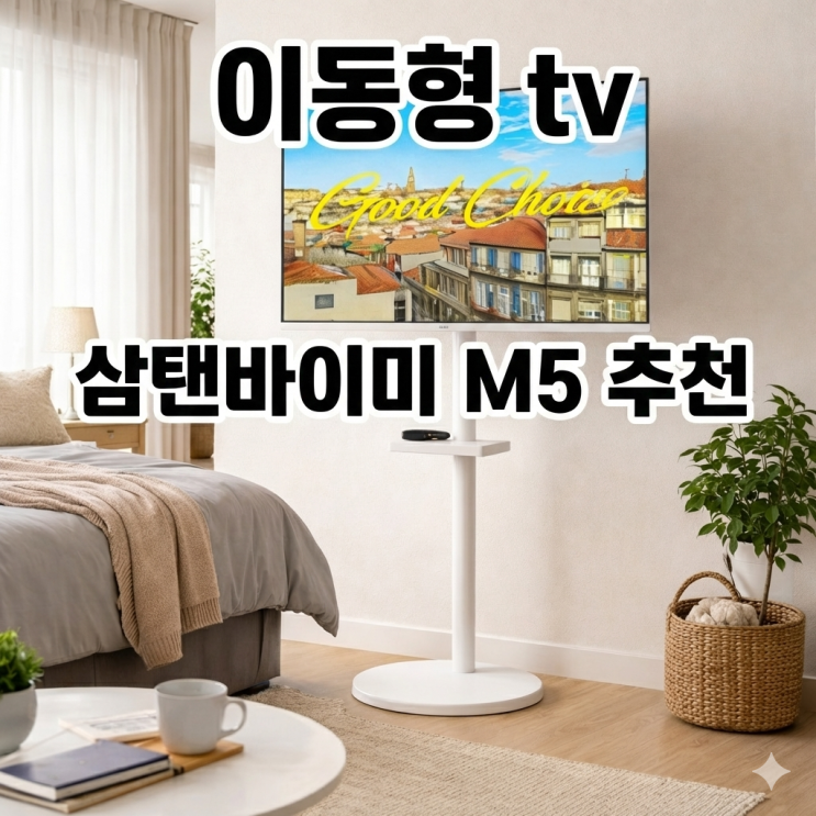  이동형 TV추천 30만원대 삼탠바이미 m5추천