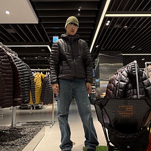 제로그램 패딩 라모나 구스다운자켓 130 220 팝업스토어 매장 후기, 현대백화점 천호점