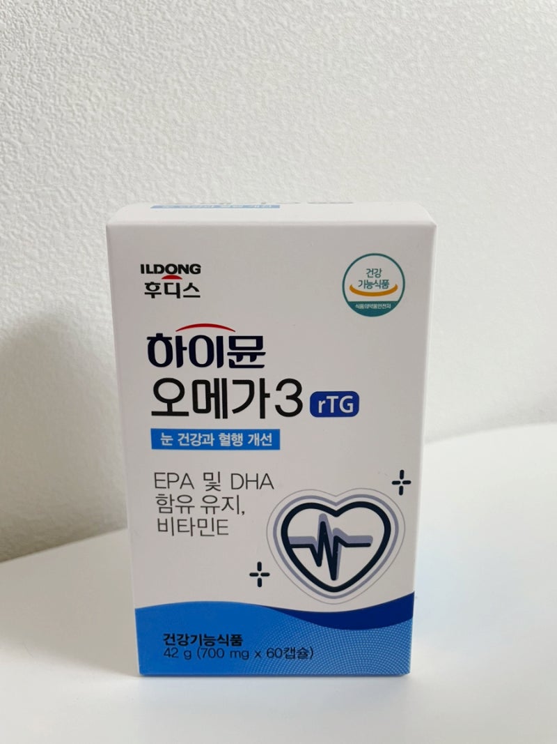 일동후디스 하이뮨 알티지 오메가3
