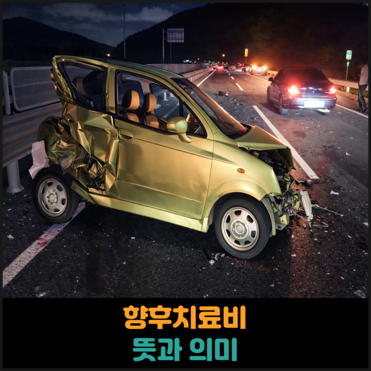  교통사고 향후치료비 뜻과 의미