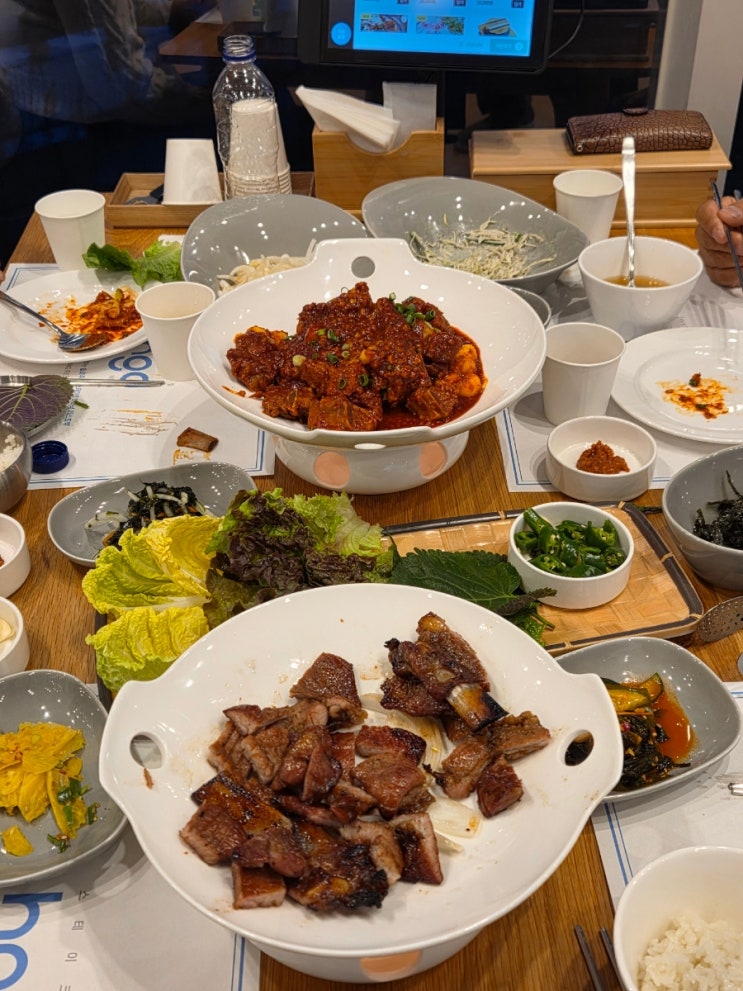  담양 고깃집 추천 참고깃간숯불갈비, 2+1 이벤트와 4층 노을 뷰의 환상적인 만남