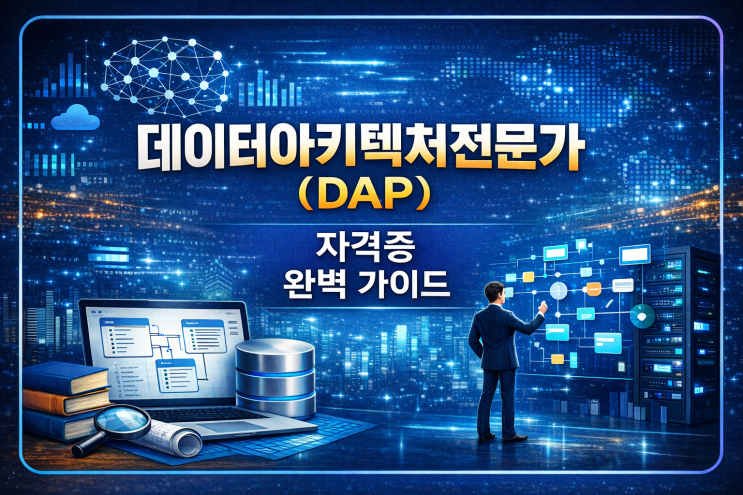  DAP 자격증 데이터아키텍처전문가란? 시험일정 및 난이도. 준비방법