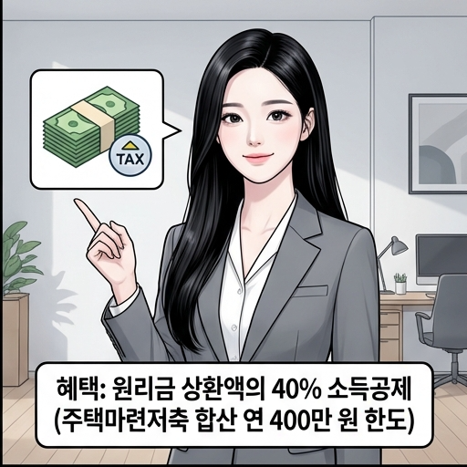  주택임차차입금(전세 월세) 원리금 상환액 연말정산 소득공제 연소득 조건 무주택세대주 국민주택면적