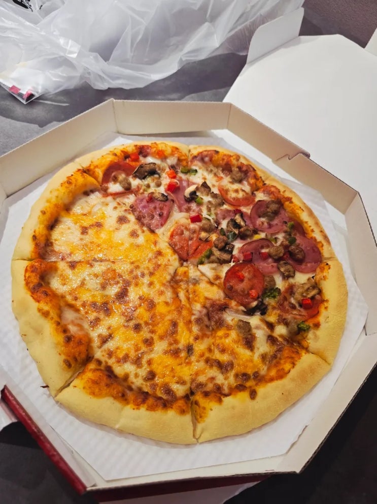  온가족이 반한 경기광주대형피자 맛집! 도우 맛에 감동한 날..