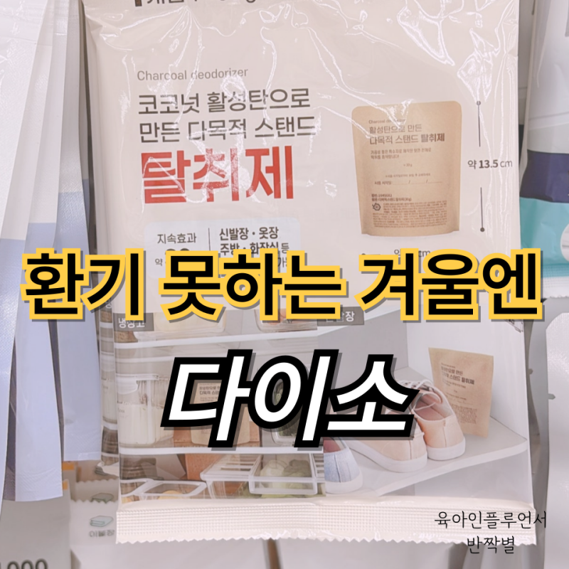 다이소 탈취제, 환기 안 되는 겨울 집 냄새 해결했어요