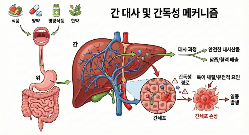 '간독성'에 대한 오해와 진실 (논문 팩트체크)