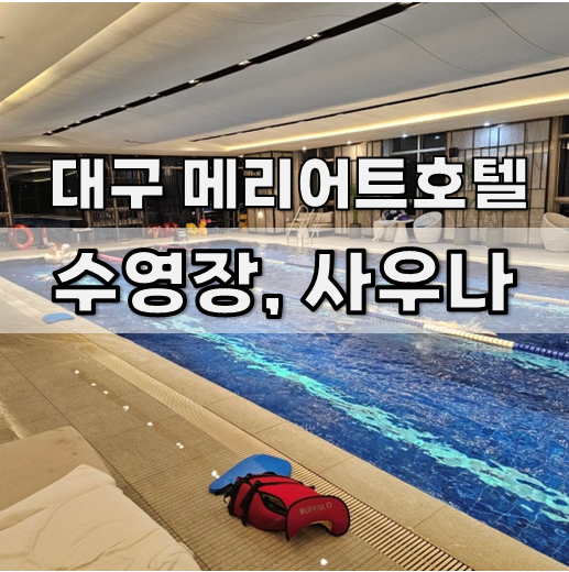 대구 메리어트호텔 수영장(+사우나) 후기