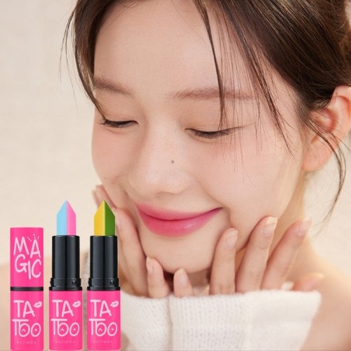 나틴다 잘 묻어나지 않는 반전 매직 타투 립스틱 1+1 세트 18% 할인가 추천