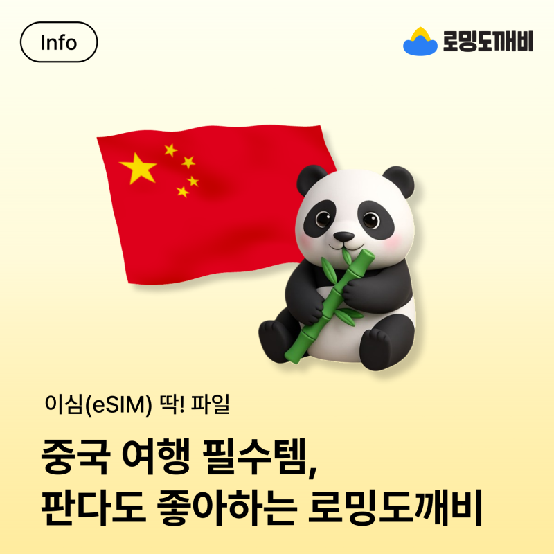 중국이심 고민된다면? VPN 필요 없는 로밍도깨비 eSIM 추천!