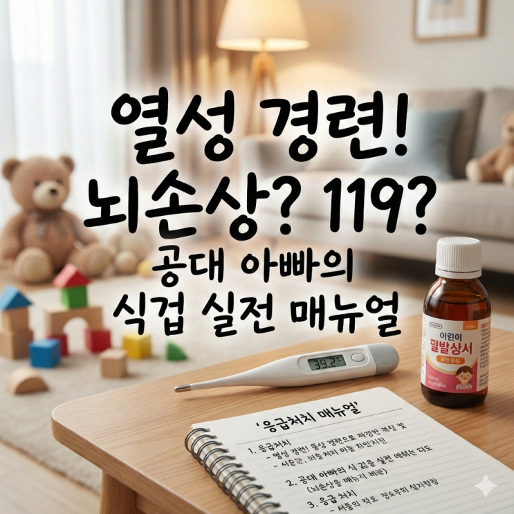  소아 열성 경련, 3살 쌍둥이 아빠가 식겁하고 정리한 응급처치 매뉴얼 (뇌손상? 119?)