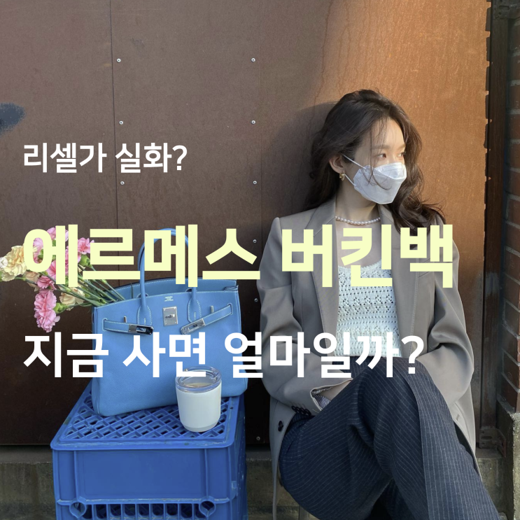  강민경 에르메스 버킨백 가방 "샤넬보다 더 올랐다?"