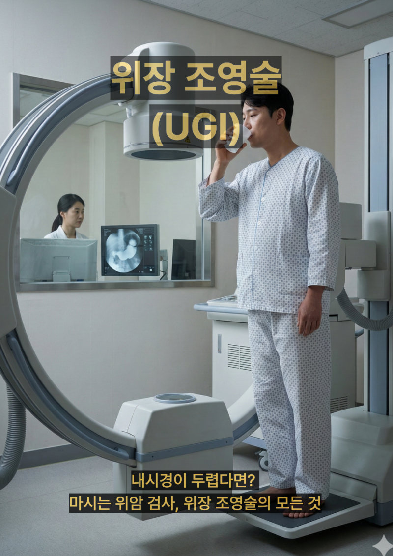 위장 조영술(UGI) _ 내시경이 두렵다면? 마시는 위암 검사, 위장 조영술의 모든 것