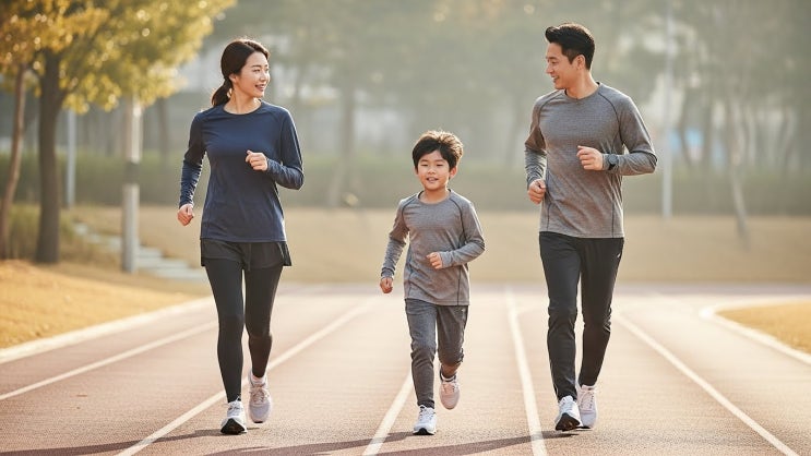  아이와 함께하는 운동, 러닝할 때 부상을 막기 위한 기준 – 제가 실제로 하는 방법