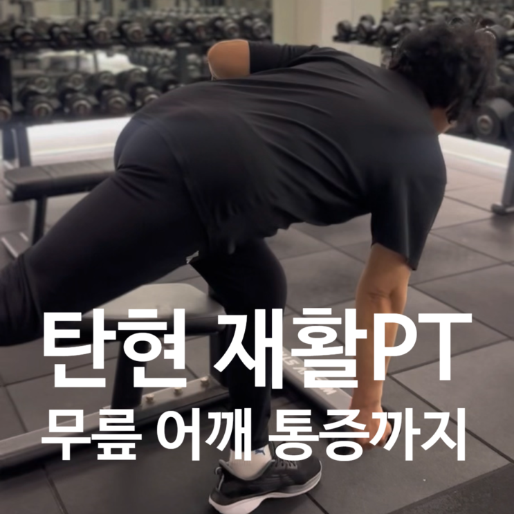  탄현 PT 70대 무릎 인공관절 수술 후 재활 성공기 - 어깨 통증까지 잡다
