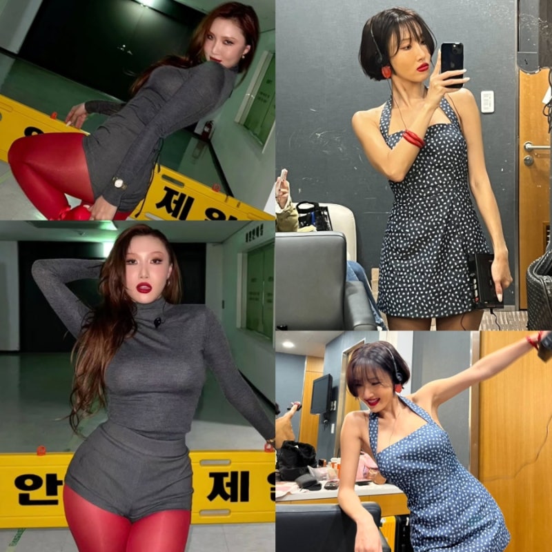 화사 다이어트전후 사진 40kg대 근황 식단 화사 프로필 단발이미지변신