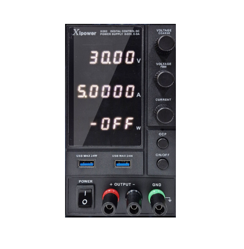 XIPOWER XI202 30V 5A 실험용 DC 파워 서플라이 기본 구성과 사양 안내