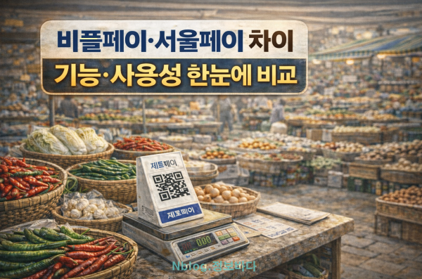 비플페이·서울페이 차이｜기능·사용성 한눈에 비교