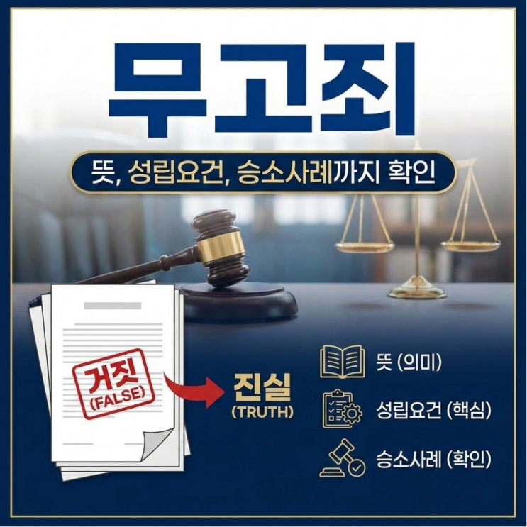  무고죄뜻 성립요건 승소사례까지 확인