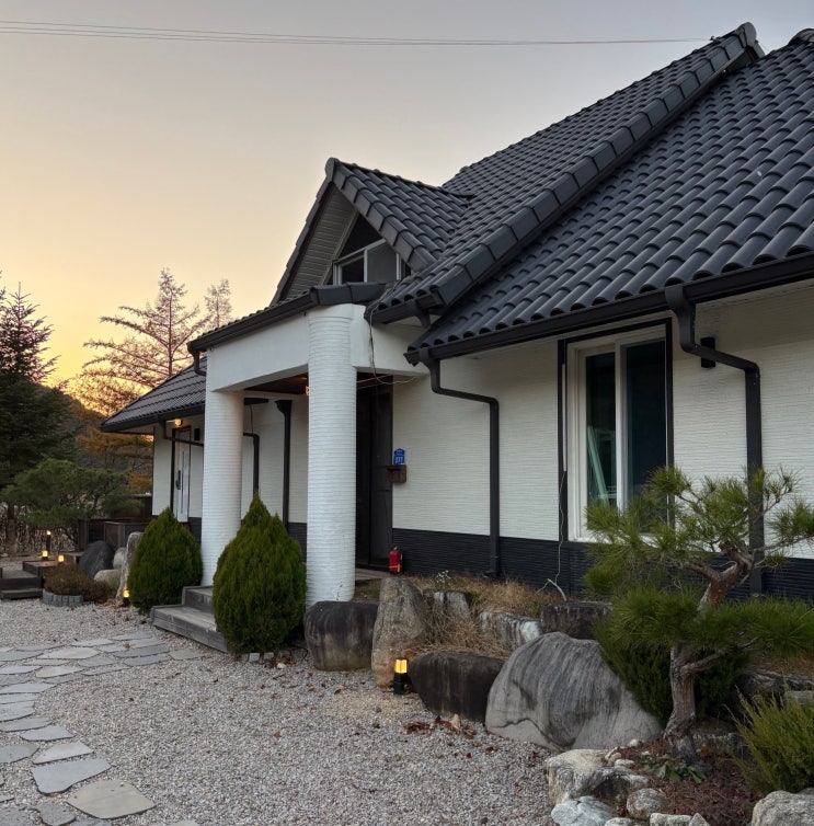  3개월 아기와 여행, 편백 자쿠지가 있는 인제 감성 숙소 일휴일박