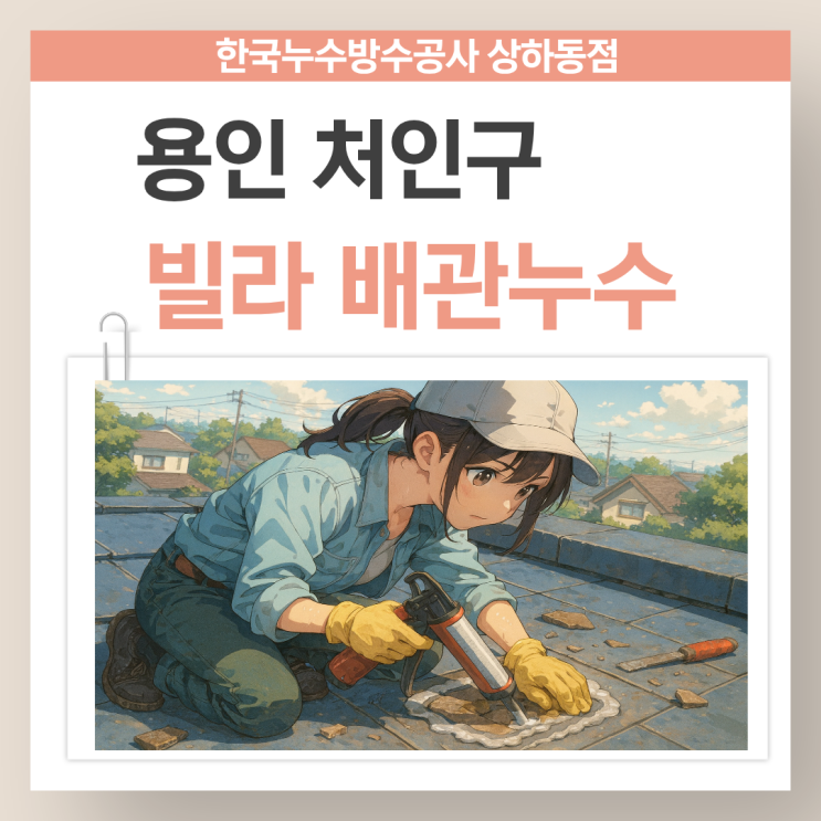  용인 배관누수 처인구 욕실주변 천장 물샘 문제 실제 해결 사례