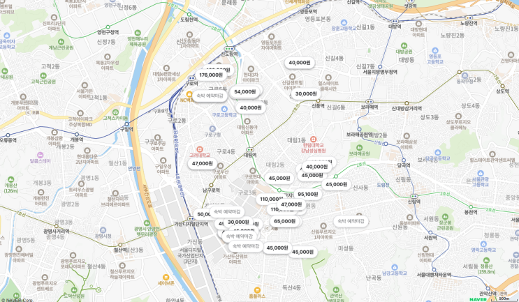  대림역 모텔 찾는다면 인기 숙소 정리